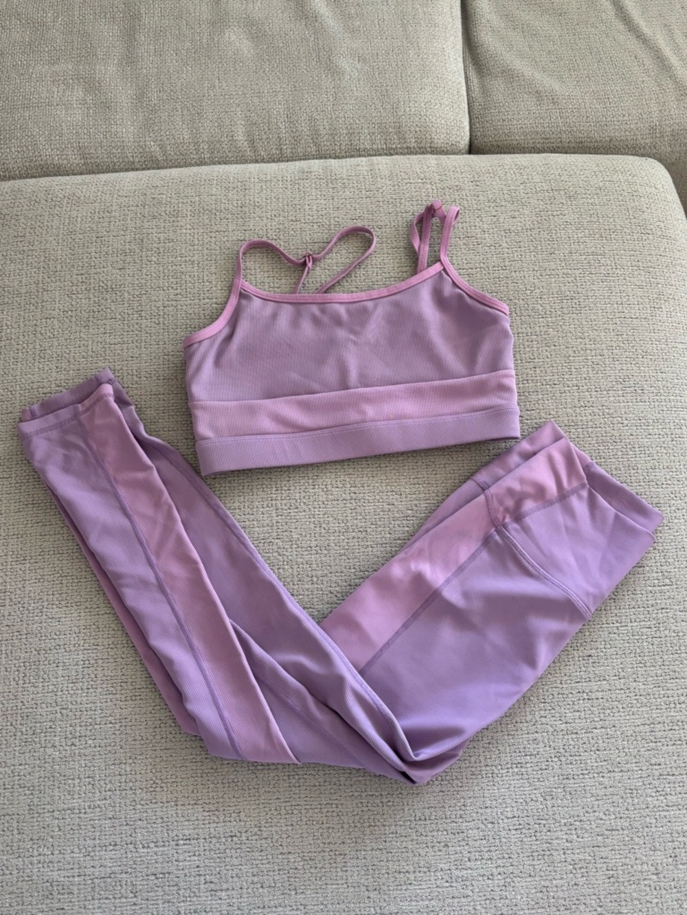Pink and purple wilo workout set!
